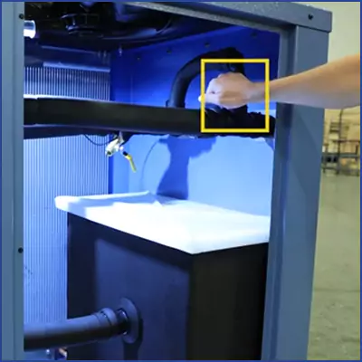 Identify chiller components